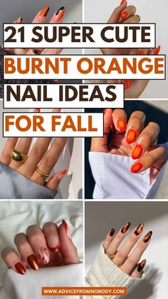 Discover the beauty of burnt orange nail designs this fall. Whether you prefer burnt orange nail polish or dark burnt orange nails, this collection has something for everyone. From burnt orange chrome nails to cute burnt orange nails with gold foil, these fall nail designs burnt orange are sure to inspire your next manicure. Perfect for anyone looking for burnt orange nails fall styles that are both trendy and timeless.