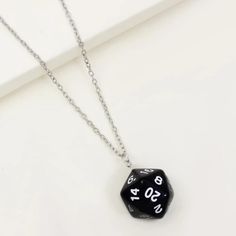 This Unique Pair Is A Wonderful Addition To Your Wardrobe And Your Style; Sure To Get Lots Of Compliments! Gsun0w50c00hpkm Dice Bracelet, Dice Earrings, D20 Necklace, Dnd Dice Jewelry, Dnd Dice Necklace, 20 Sided Dice Earrings, Aries Necklace, Heart Costume, Silhouette Necklace