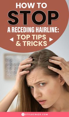 Damaged hair follicles or any other underlying hair condition can lead to a receding hairline. This article explains everything you need to know about a receding hairline and how to regrow hair. How To Regrow Hair, Help Hair Grow, Receding Hairline, Hair Massage, Regrow Hair, Coconut Oil Hair, Stimulate Hair Growth, Dry Scalp, Hair Fall