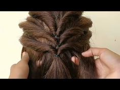 easy and simple hairstyle for girls ||Beautiful Hairstyles Tutorials SUBSCRIBE to my channel for a new video every Week. Full Credit: All credit goes to its ... Hair Styal, Quick Bun, Easy Hairstyle Video, Wedding Hairstyles Bridesmaid, Girls Hairstyles Easy, Wedding Hairstyles Tutorial, Simple Hairstyles, Braids Hairstyles Pictures, Peinados Recogidos