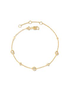 The Davie 18k Gold Vermeil Trio Delicate Bracelet in White Sapphire is a minimalist design complemented by moments of subtle sparkle. Soon to be your favorite stacking piece, this elegant and elevated chain bracelet is crafted with long-lasting materials designed to shine for years to come. Dainty Diamond Chain Bracelet, Luxury, Daintly Gold Bracelet, Kenra Scott Bracelet, Kendra Scott Chantal Bracelet, Force 10 Bracelets, Delicate Gold Bracelet, Kendra Scott Bracelet, Dream Bracelet, Magical Jewelry