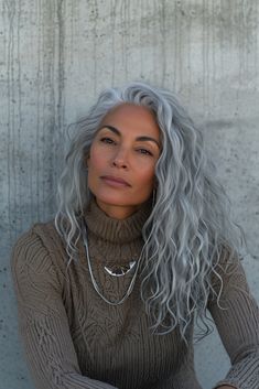 83+ Silver Hair Color Ideas for a Breathtaking Look! Silver Hair Color Ideas, Purple Grey Hair, Charcoal Hair, Silver Hair Dye, Grey Hair Dye