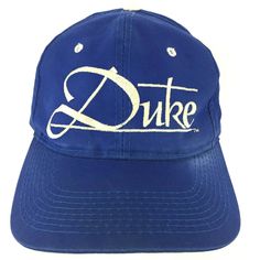 Basketball Snap, Logo Basketball, Steel Magnolias, Duke Blue Devils, Blue Devil, Dad Cap, Script Logo, Dad Caps, Snap Back