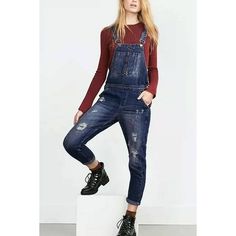 Denim Dangri, Dungarees Outfits, Trendy Overalls, Womens Boyfriend Jeans, Zara Jumpsuit, Overalls Pants, Denim Details, Overalls Women