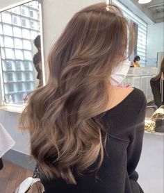 Brown Hair Inspiration, Hair Color Asian, Korean Hair Color