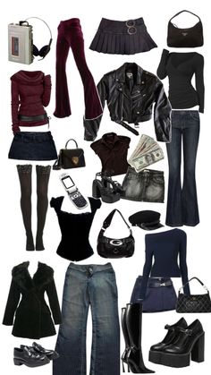 Estilo Indie, Autumn Clothes, Really Cute Outfits, Outfit Inspo Fall, Dark Fashion, Lookbook Outfits