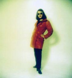 Red Leather, Red Leather Jacket, Fur Coat, Vintage Fashion, Leather Jacket, Red, Leather