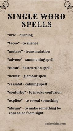 Spell Against Envy, Spells To Do On Halloween, What Is A Grimoire, One Word Spells Witchcraft, Real Magic Spells That Work, Beginner Witch Spells, Real Spells That Actually Work, Short Spells, Easy Spells For Beginner Witches