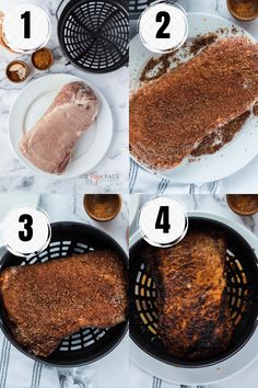 the steps to make an oven baked pork roast