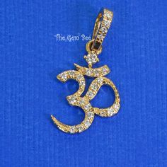 "DESCRIPTION: Thank you for coming in! Genuine 14K GOLD diamond charm pendant. This particular yellow gold Om pendant has small diamonds paved on it, no dull or milky diamonds here, they are all super sparkly and eye-clean(G color, VS-SI clarity)! You can use them as pendant or bracelet charm or even earrings! It is STAMPED WITH \"14K D0.20CT\", but I could not show it clearly in the pictures. You'll get one of the diamond Om charm. DIMENSION: 11.3mmx16.8mm(without the 5.3mmx7.5mm loop), Appr, 3 Om Charm, Om Pendant, Jewelry Design Earrings, Tiny Diamond, Diamond Charm, Design Earrings, Bracelet Charm, Yellow Roses, Yellow Rose