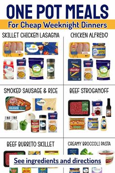 School Night Meals, Smoked Sausage Recipes Pasta, Frugal Meal Planning, Cheap Family Meals, Meal Planning Menus, Easy Cheap Dinners, Pot Dinners, Cheap Easy Meals, One Pot Dinners