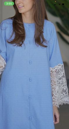 Kaftan Suit, Kamiz Design, Bakra Eid, Ramadan Collection, Kurti Sleeves Design, Cord Set, Casual Indian Fashion, Fashion Top Outfits, Kurta Neck Design