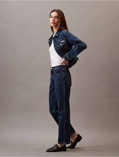 90s Straight Fit Jeans | Calvin Klein 90s Fits, Straight Fit Jeans, Calvin Klein Jeans, Timeless Style, Fit Jeans, Jeans Fit, Patch Logo, Timeless Fashion, Mid Rise