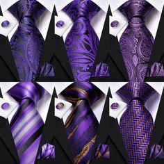 Introducing our distinguished Light Purple Silk Tie Set for Men, designed to bring a touch of sophistication and elegance to your special day. Crafted from high-quality silk, this tie exudes luxury and refinement, making it the perfect accessory for weddings, formal events, or any occasion where you want to make a lasting impression. Material: Silk Pattern Type: Paisley Ties Type: Neck Tie *Note Delivery Time: Due to the current global crisis (COVID-19), shipping time may be delayed. Silk Pattern, Purple Gift, Paisley Tie, Purple Tie, Modern Gentleman, Purple Silk, Tie Set, Purple Hues, Formal Looks