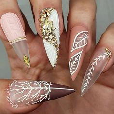 Fall Acrylic Nails, Pretty Nail Art Designs, Thanksgiving Nails, Luxury Nails, Dope Nails, Best Acrylic Nails, Long Acrylic Nails, Cute Acrylic Nails, Love Nails