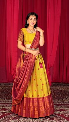 Choli Blouse, Lehenga Skirt, Bandhani Saree, Traditional Indian Outfits, Traditional Attire, Indian Outfit, Half Saree, Lehenga Choli