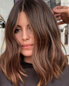 Long Brown Hair, Hair Color And Cut, Hair Inspo Color, Brown Hair Colors, Brunette Hair, Great Hair, Hair Cut