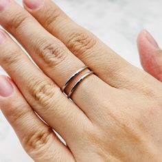 Solid gold ring / white gold stacking ring / minimalist knckle ring / dainty stacking ring for women / custom gold cross thumb ring for her Please note: All silver rings in our shop do not provide gold plating and rose gold plating. SETTING SKU: etsy462 Metal: 14K Yellow Gold (Available Also in 9K/10K/18K/Platinum/Rose Gold/White Gold) Ring Size: Any Size This engagement ring is delicate and with nice presence on the finger. Item will be sent in an elegant jewelry gift box. Handling time is 10-1 Adjustable Minimalist Round Band Rings, Minimalist Adjustable Round Band Rings, Dainty Hypoallergenic Rings For Everyday, Dainty Stackable Open Band Rings, Dainty Rose Gold Stackable Rings Tarnish Resistant, Dainty Everyday Ring With Tiny Details, Dainty Toe Ring Jewelry With Simple Design, Dainty Rose Gold Tarnish Resistant Stackable Rings, Dainty Rose Gold Tarnish-resistant Stackable Rings