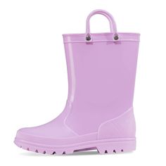 PRICES MAY VARY. Waterproof PVC Rain Boots: Our rain boots are made of polyvinyl chloride, also known as PVC, which is a kind of sturdy plastic material. It is waterproof, lightweight and flexible. The qualities make this boot perfect for standing up to adventurous play. Sturdy and Lasting Longer:All our kids rain boots are made with waterproof environmentally friendly material,doesn't have a strong odor like the alternatives, and lasts much longer. Ours is a high-comfort material that allows fo Boys Rain Boots, Girls Rain Boots, Kids Rain Boots, Kids Rain, Heel Design, Polyvinyl Chloride, Running Water, Kids Luggage, Luxury Store