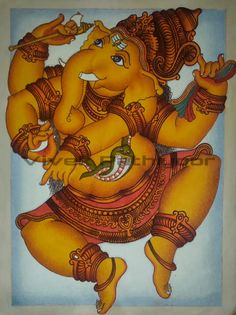 #keralamuralpainting #keralagodsowncountry #ganeshaart #ganeshafestival #murals Wedding Caricature, Shri Ganesh Images, Indian Art Gallery, Ganesh Art, Free Hand Drawing, Tanjore Painting, Ganesha Painting, Indian Folk Art