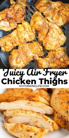 juicy air fryer chicken thighs are the best way to cook them