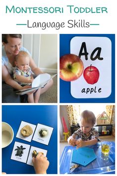 montessor toddler language skills and activities