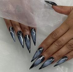 Done by: ChaNails Beauty Bar  714-675-8556 14022 Springdale St Westminster CA 92683 Trible Nails Designs, Long Oval Nails, Manicures Ideas, Fun Nail Ideas, Ideas Uñas, Hippie Nails, Nail Color Ideas, Diy Acrylic Nails, Matte Nails Design