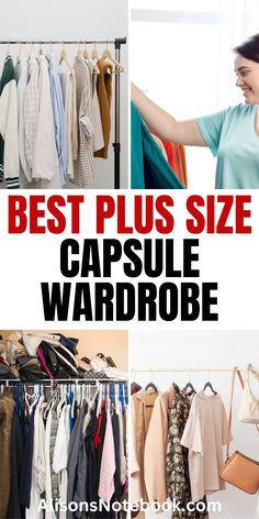 Create the perfect plus-size capsule wardrobe with essential pieces that flatter your figure! This guide offers tips on selecting versatile clothing that can be mixed and matched for various occasions. Embrace your style and simplify your wardrobe with curated outfits designed for your body type. Plus Size Staple Wardrobe Pieces, Plus Size Classic Style, Plus Size Capsule, Plus Size Capsule Wardrobe, Minimalist Wardrobe Capsule, Wardrobe Boxes, Clothes Wardrobe, Versatile Clothing, Curated Outfit