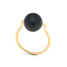 While it may not let you see into the future, the Orbit Ring will compliment your style whether you’re desiring a statement piece or a special piece for everyday. A rounded Onyx stone is set into a hand-formed ring, making for a beautiful combination of elements that is both modern and elegant. Gold-plated Sterling Sil Ring Making, Into The Future, Chain Extenders, Recycled Metal, Onyx Stone, Holiday Collection, Jump Rings, Stacking Rings, Gold Plated Sterling Silver