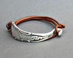 Mens Bracelet Designs, Spoon Bracelet, Bracelets Design