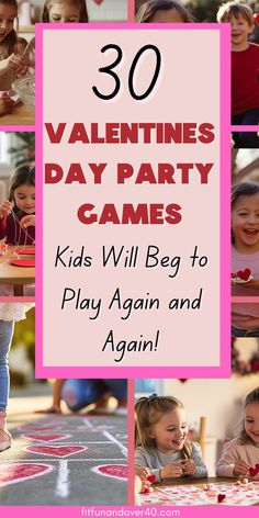 valentine's day party games for kids to play again and again