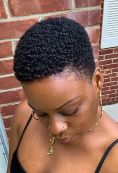 10 Dope Tapered Cut Hairstyles For 4C Natural Hair - The Glamorous Gleam 4c Tapered Natural Hair, Twa Hairstyles 4c Hair, Natural Tapered Cut, Twa Hair, Short Fade Haircut