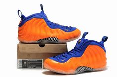 Nike Air Foamposite One Orange/Blue Mens shoes Tiffany Blue Nikes, Nike Roshe Run, Foam Posites