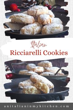 an image of italian ricorella cookies on a plate