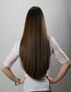 Long Hair Tumblr, Round Haircut, V Cut Hair, V Hair, Tumblr Hair, Long Brown Hair, Haircuts Straight Hair, Super Long Hair, Long Layered Hair