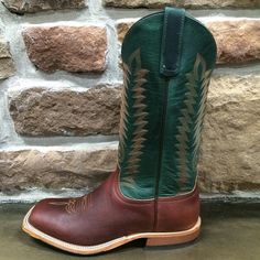 Men's Anderson Bean Hunter Green Goat Boots Produce Details: *Special Leather Vamp *Green Fools Goat Leather Top *13 Inch Height *DB Toe *7390A Anderson Bean Boots, Denim Top Women, Lane Boots, Felt Cowboy Hats, Rope Bag, Bean Boots, Goat Leather, Kids Boots, Kids Sneakers