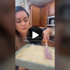 TikTok · ellie_martinezz.10 Holiday Recipies, Roasted Garlic Mashed Potatoes, Albanian Recipes, Garlic Mashed Potatoes, Tic Tok, Veggie Sides, Roasted Garlic, Dessert For Dinner, Thanksgiving Dinner