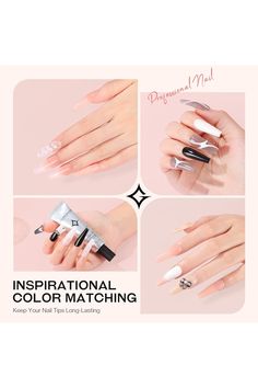 Poly Gel Nail Kit for Beginners: Solid Basic Nail Extension Gel Starter Kit with Everything - U V Light Nail Art Design Tools at Home Gift for Girls Wowen Basic Nail, Light Nail, Poly Gel, Light Nails, Gel Nail Kit, Basic Nails, Design Tools, Nail Extensions, Nail Kit