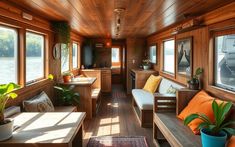 DIY Houseboat Renovation Ideas: Transform Your Vessel oceangrandeur.com