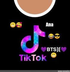 an image of the tiktok logo with emoticions on it's back