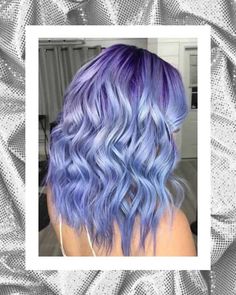 Pastel Blue Ombre Pastel Vivid Hair Color, Blue Purple Ombre Hair, Light Blue Purple Hair, Blue And Violet Hair, Periwinkle Blue Hair, Light Blue Ombre Hair, October Hair, White Ombre Hair