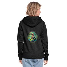 Frauen Premium Kapuzenjacke | Zappwaits Design Portrait, Style Steampunk, Guitar Player, Sweat Shirt, Dj, Guitar, Jackets For Women, T-shirt, Halloween