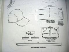 the diagram shows how to make a paper hat