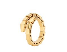 Serpenti Viper One-coil 18 Kt Yellow Gold Ring Bvlgari Serpenti Ring, Rings Bvlgari, Bvlgari Ring, Bvlgari Serpenti, Yellow Gold Rings, Official Store, Gold Ring, Gold Rings, Jewelry Rings