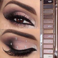 Eye Makeup Guide, Makeup Secret, Blowout Hair, Makeup Guide, Eyeshadow Looks, Eyeshadow Makeup, Makeup Skin Care, Skin Makeup, Fashion Makeup