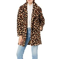 Nwt New With Tags Daily Ritual Coat/Jacket Leopard Print Teddy Style Roomy And Genrerous Fit 2 Button Closure 2 Front Pockets Soft And Plush Fully Lined Size M Measurements 22" Underarm To Underarm (Buttoned Closed) 34" Shoulder To Hem Smoke Free Home Animal Print, Leopard, Cheetah, Teddy Coat Trendy Leopard Print Winter Outerwear, Brown Spring Outerwear With Pockets, Chic Leopard Print Winter Outerwear, Casual Leopard Print Outerwear With Pockets, Trendy Fall Outerwear With Lapel Collar, Casual Leopard Print Outerwear For Work, Trendy Brown Outerwear With Lapel Collar, Trendy Lapel Collar Outerwear For Fall, Fitted Brown Outerwear For Spring