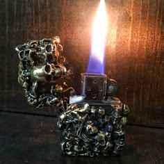 Cool Torch Lighters, Cool Clipper Lighters, Cool Zippo Lighters, Vintage Lighter, Custom Lighters, Cool Lighters, Skulls And Bones, Zippo Lighter, Puff And Pass