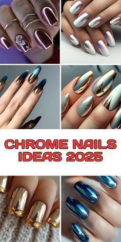 Chrome Nails Colors, Fall Chrome Nails, Chrome Nails Ideas, Purple Chrome Nails, Ombre Art, Purple Chrome, Pastel Ombre, Chrome Nails Designs, Subtle Ombre