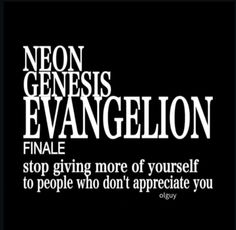 a black and white photo with the words neon genius evangelon