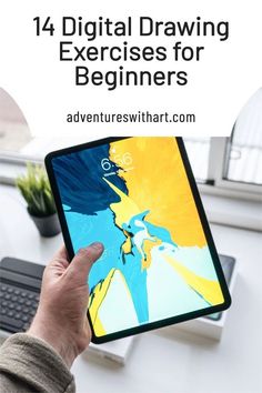 Beginner Digital Drawing, Drawing Prompts For Procreate, Illustration Exercises For Beginners, Art Sketchbook Digital, Procreate Drawing Prompts, How To Improve Your Digital Art, Procreate Drawing Challenge, Ipad Drawing For Beginners, Digital Drawing Practice Exercises